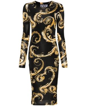 Versace Jeans Couture Midi Dresses - Black