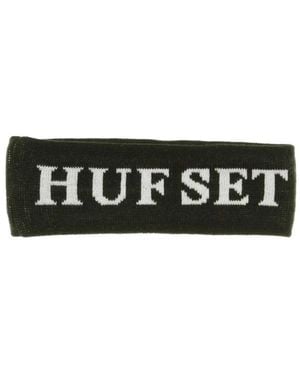 Huf Schwarzes Herren Stirnband Stilvoll