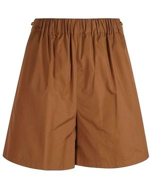 Max Mara Short Shorts - Marron