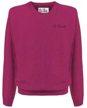 MC2 Saint Barth Round-Neck Knitwear - Rosa