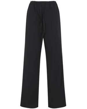 Phoebe Philo Broeken ,Zwart ,Katoen Drawstring Pants