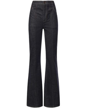 Self-Portrait Flare Jeans - Blue