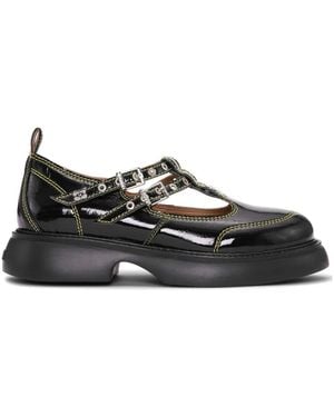 Ganni Flats - Black