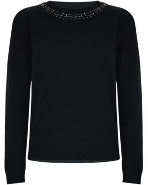 Kocca Round-Neck Knitwear - Zwart