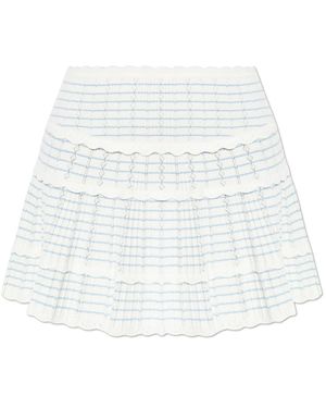 LoveShackFancy Short Skirts - Bianco