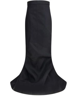 Rick Owens Maxi Skirts - Zwart