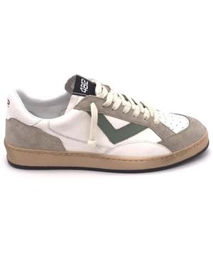 4b12 Schoenen ,Veelkleurig ,Katoen Play New Sneaker - Wit