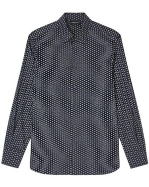 Emporio Armani Casual Shirts - Blue
