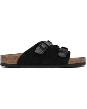Birkenstock Sliders - Negro