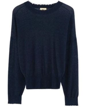 Bellerose Round-Neck Knitwear - Blue