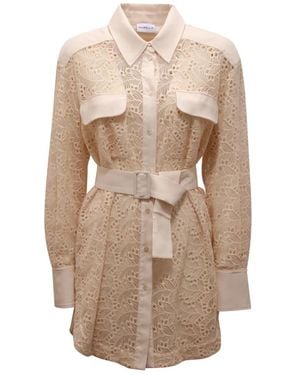 Marella Shirt Dresses - Natural