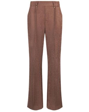 Nukus Jill Broek Suedine - Bruin