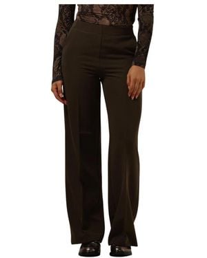 Modström Wide Trousers - Zwart