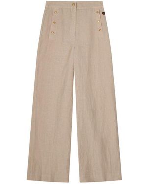 BUSNEL Wide Pants - Natural