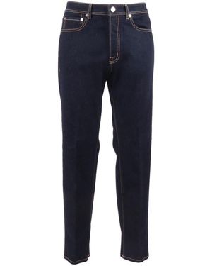 Peserico Slim-Fit Jeans - Azul