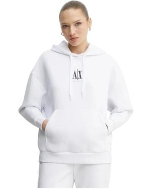 ARMANI EXCHANGE Hoodies - Blanco