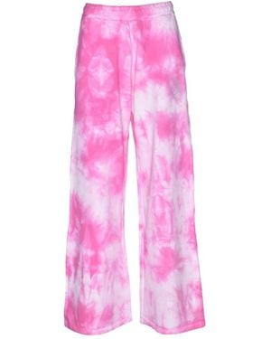 Replay Wide Trousers - Rosa