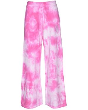 Replay Wide Trousers - Rosa