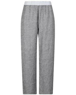 Rabanne Straight Trousers - Grey