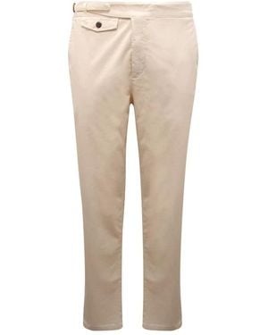 Eleventy Slim-Fit Trousers - Natural