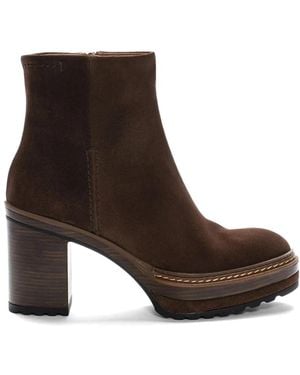 Pons Quintana Heeled Boots - Brown