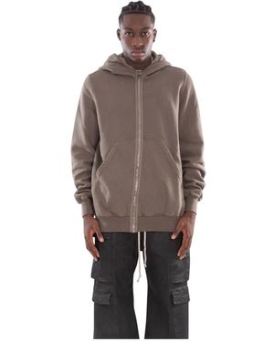 Rick Owens Zip-Throughs - Brown