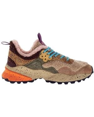 Flower Mountain Trainers - Brown