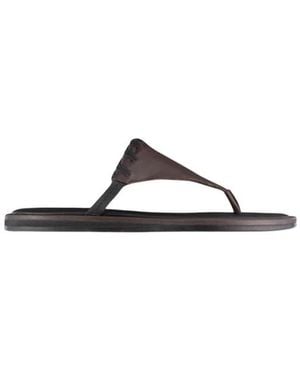 Yuzefi Flip Flops - Brown