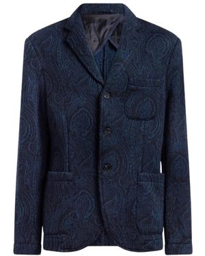 Etro Blazers - Blue