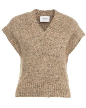 MVMT V-Neck Knitwear - Natural