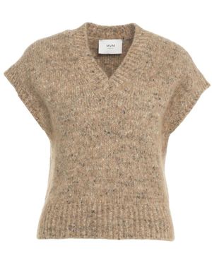 MVMT V-Neck Knitwear - Naturel