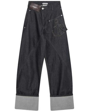 JW Anderson Wide Jeans - Gris