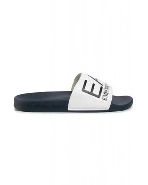 EA7 Sliders - Azul
