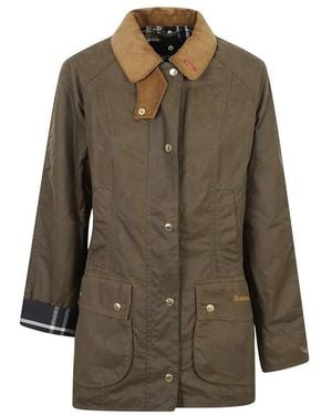 Barbour Waxed Cotton Jacket - Groen