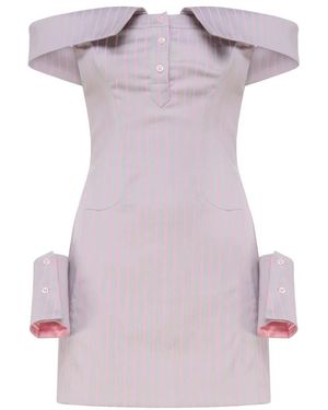 Poster Girl Short Dresses - Purple