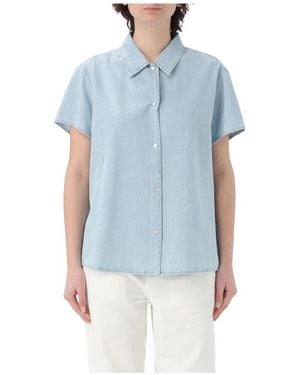A.P.C. Denim Shirts - Blue