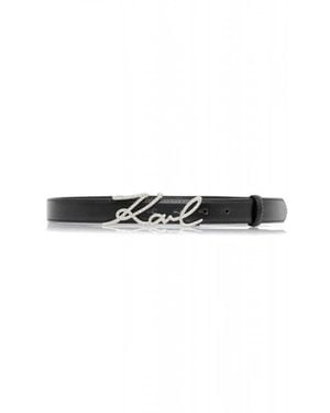 KARL LAGERFELD Belts - White