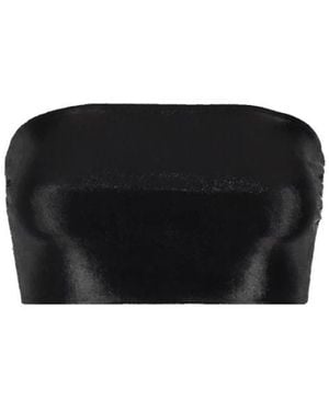 Norma Kamali Sleeveless Tops - Black