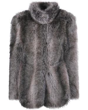 Frankie Shop Faux Fur & Shearling Jackets - Gris