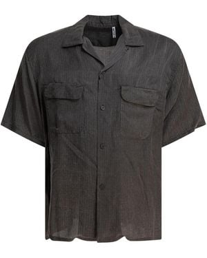 Kaptain Sunshine Short Sleeve Shirts - Negro