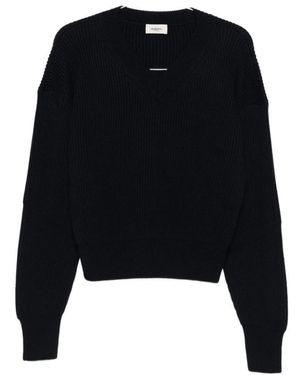 Barena V-Neck Knitwear - Negro