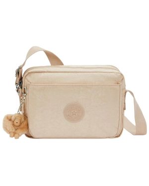 Kipling Verstelbare Schoudertas Met Meerdere Compartimenten - Naturel