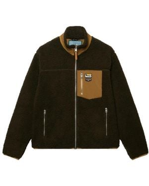 Superdry Mountain Full Zip Fleece - Groen