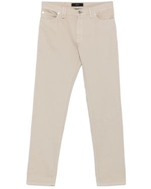 Brioni Slim Fit Jeans - Natural