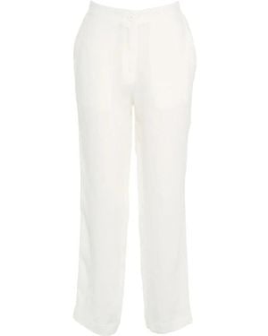 Kaos Straight Trousers - Bianco