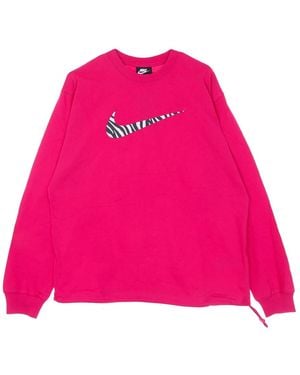 Nike Long Sleeve Training Tops - Rosa