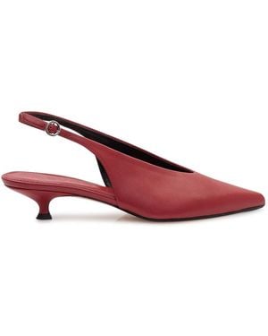 Aeyde Camila Slingback Pumps - Rot