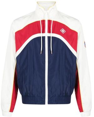 CASABLANCA Arch Panel Shell Track Jacket - Blauw