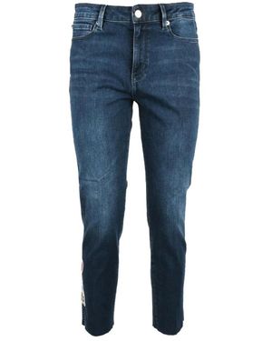 Love Moschino Slim-Fit Jeans - Bleu