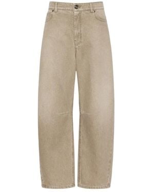 Weekend by Maxmara Loose Fit Jeans - Natural